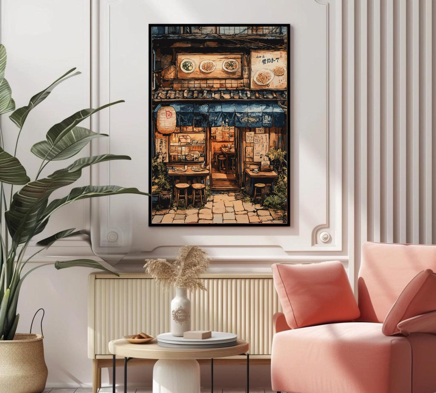 Ramen Shop Artwork, Ramen Shop Poster, Ramen Shop Japan, Japan Poster, Home Décor, Ramen Print, Japanese Ramen Shop Poster, Ramen Shop