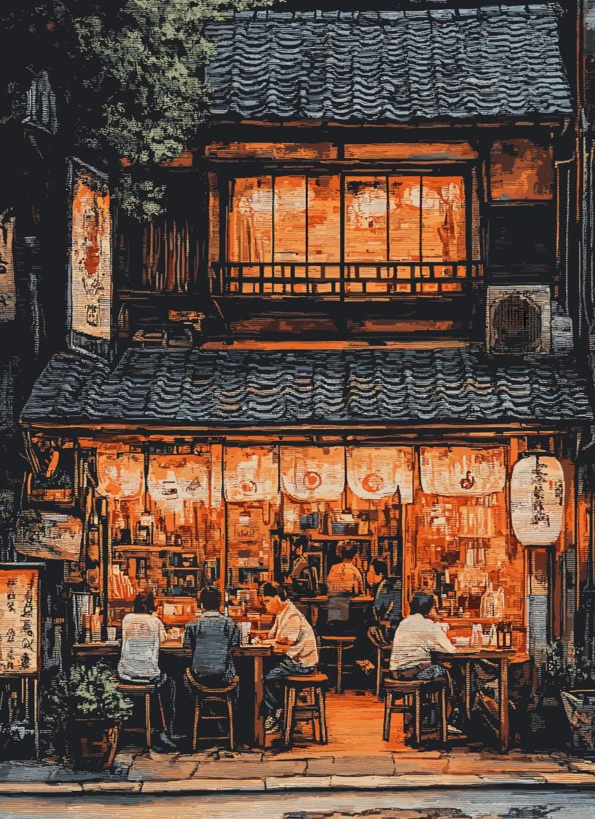 Izakaya Artwork, Izakaya Japan Poster, Izakaya Tokyo Japan, Japan Print, Home Décor, Izakaya Poster, Japanese Izakaya Print, Japanese Bar Art