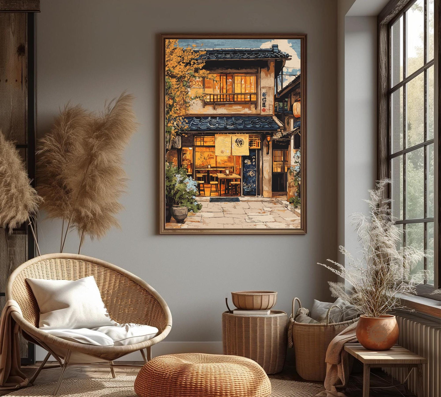 Japanese Restaurant Art, Japanese Restaurant Print, Japan Poster, Home Décor, Japanese Food Art, Japanese Restaurant Print, Japan Restaurant