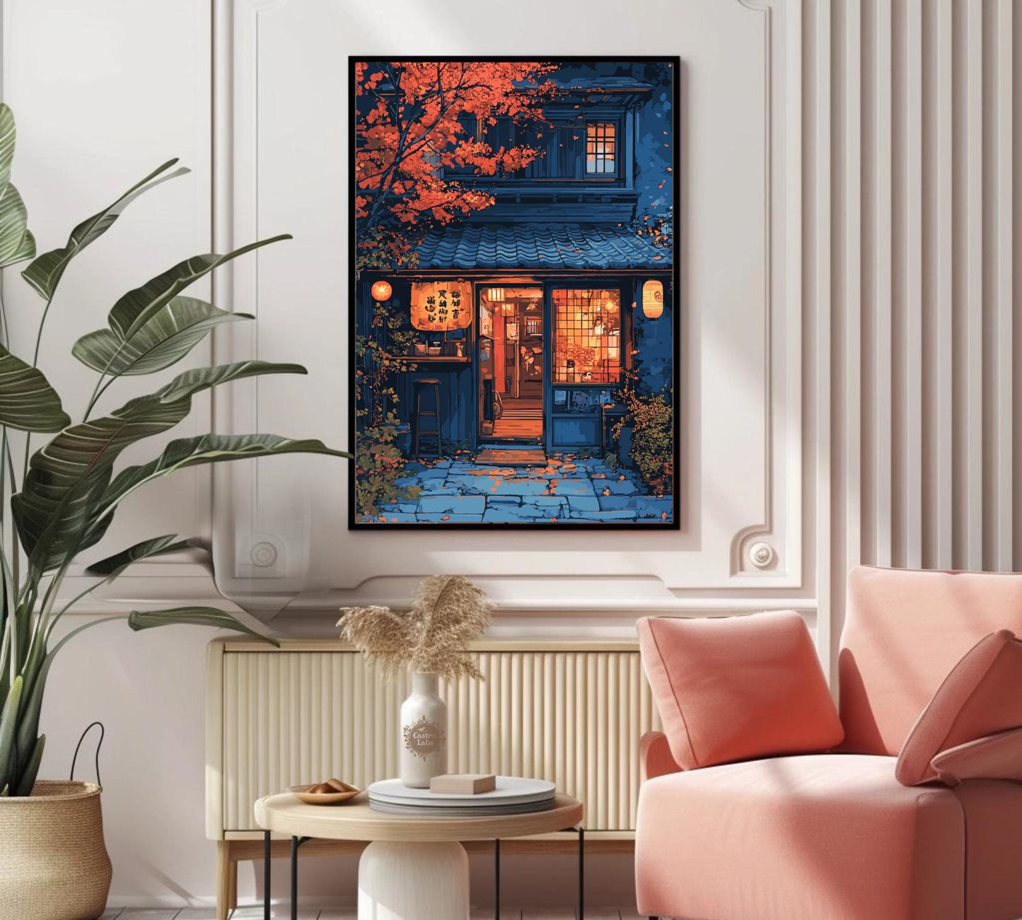 Asian Fusion Restaurant Art, Japanese Restaurant Print, Home Décor, Japanese Food Art, Asian Fusion food, Asian Fusion Restaurant
