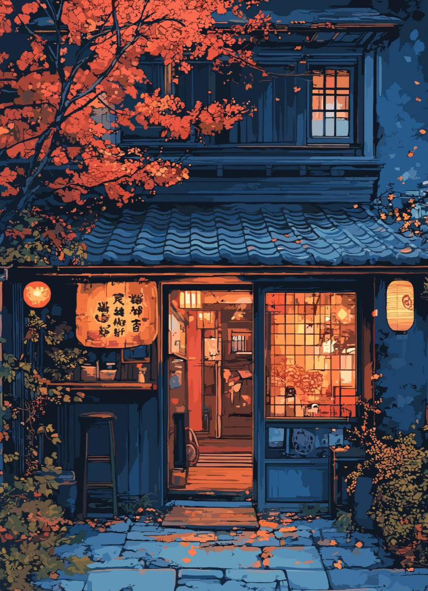 Asian Fusion Restaurant Art, Japanese Restaurant Print, Home Décor, Japanese Food Art, Asian Fusion food, Asian Fusion Restaurant