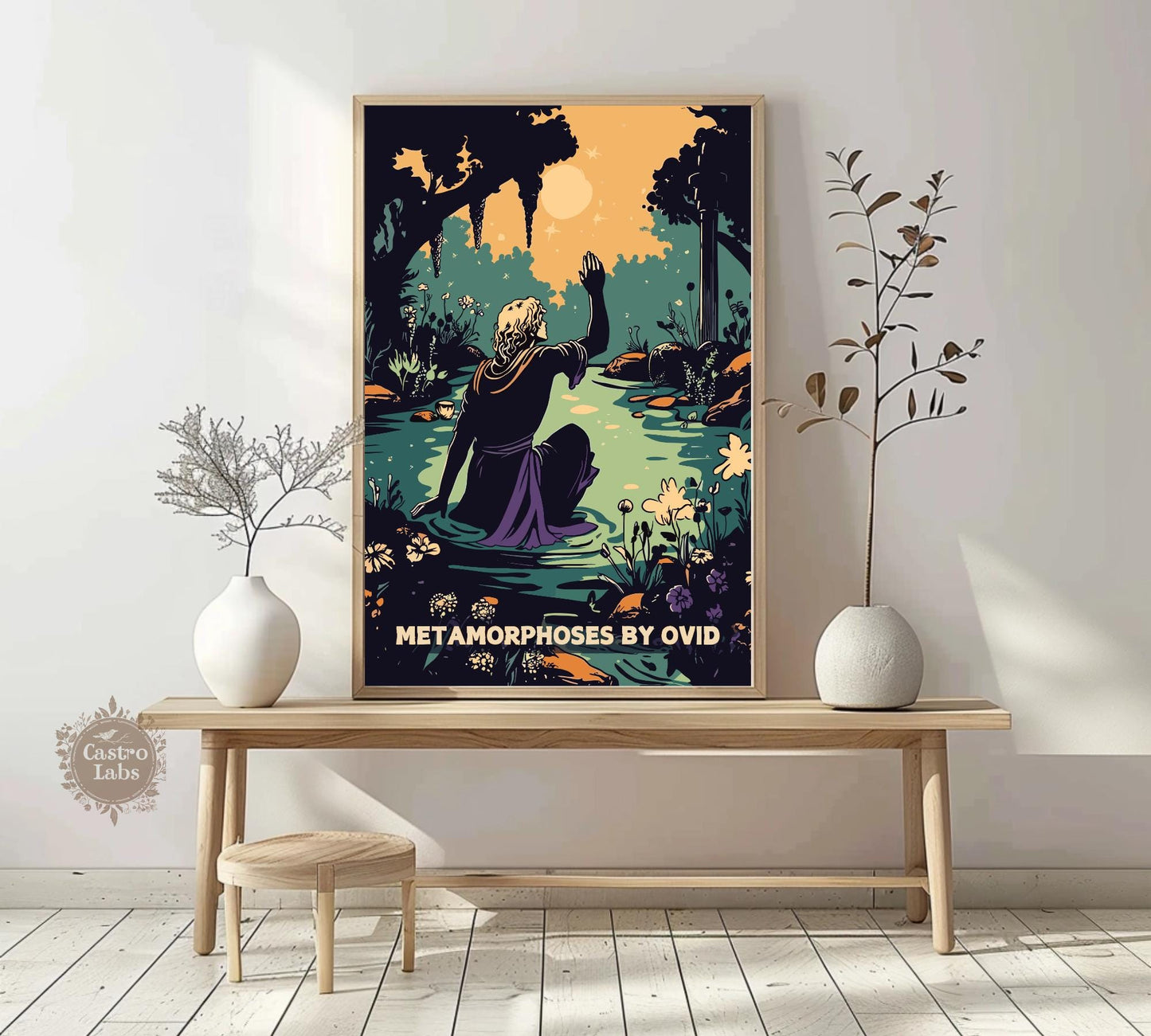 Metamorphoses by Ovid Poster, Metamorphoses Poem, Roman Poet Ovid, Greek Mythology, Ancient Greek Art, Ovid, Metamorphoses
