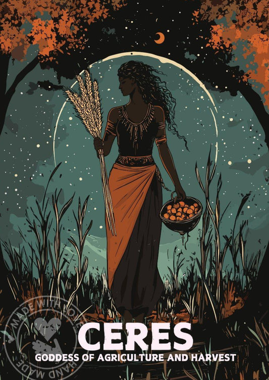 Ceres Goddess Painting - Ceres Roman Mythology Artwork