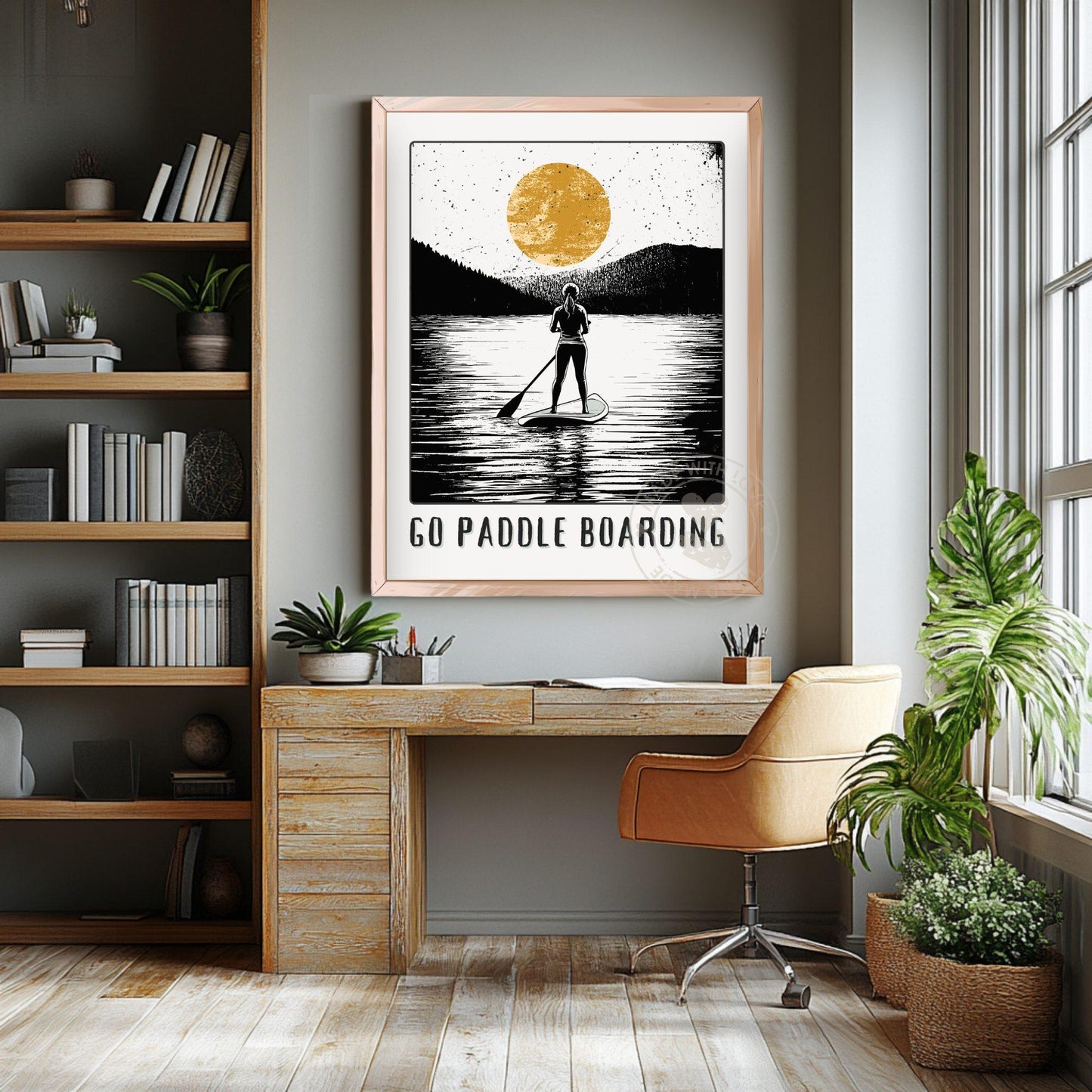 Go Paddle boarding Poster - Office Wall