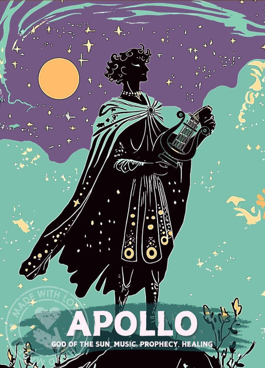 Apollo God Painting