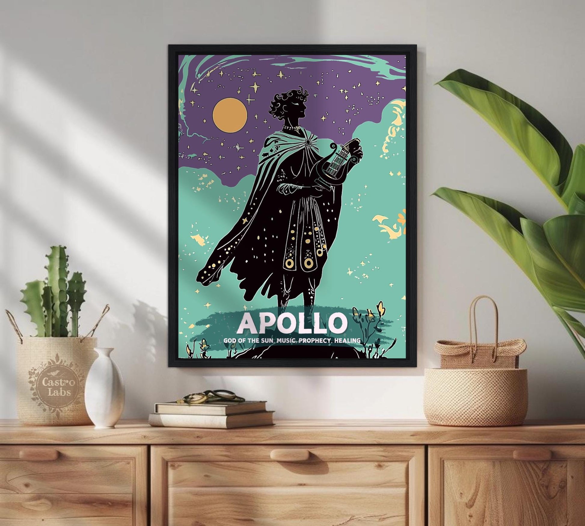 Apollo God Painting