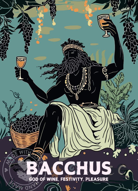Bacchus God Painting