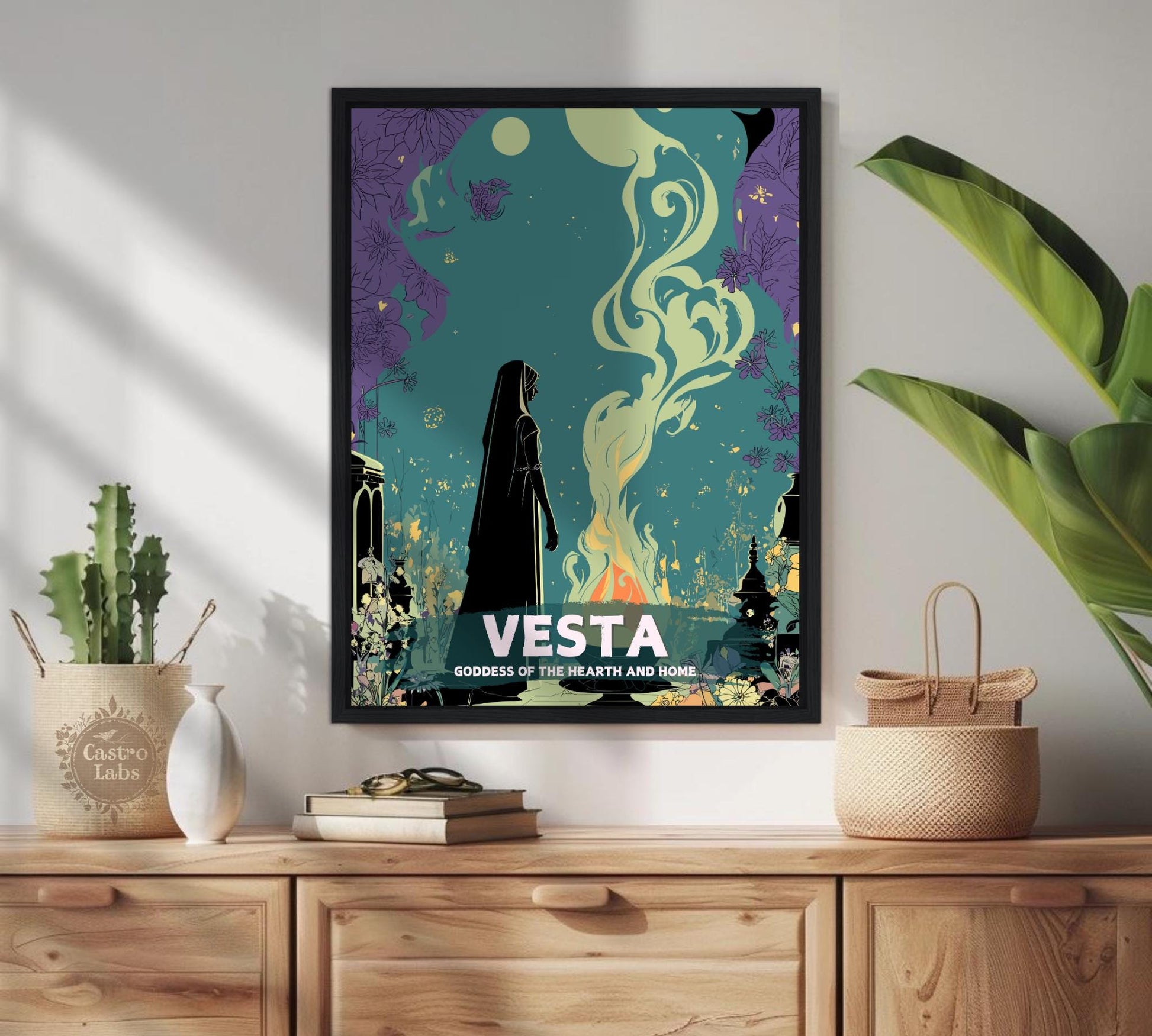 Vesta Goddess Poster