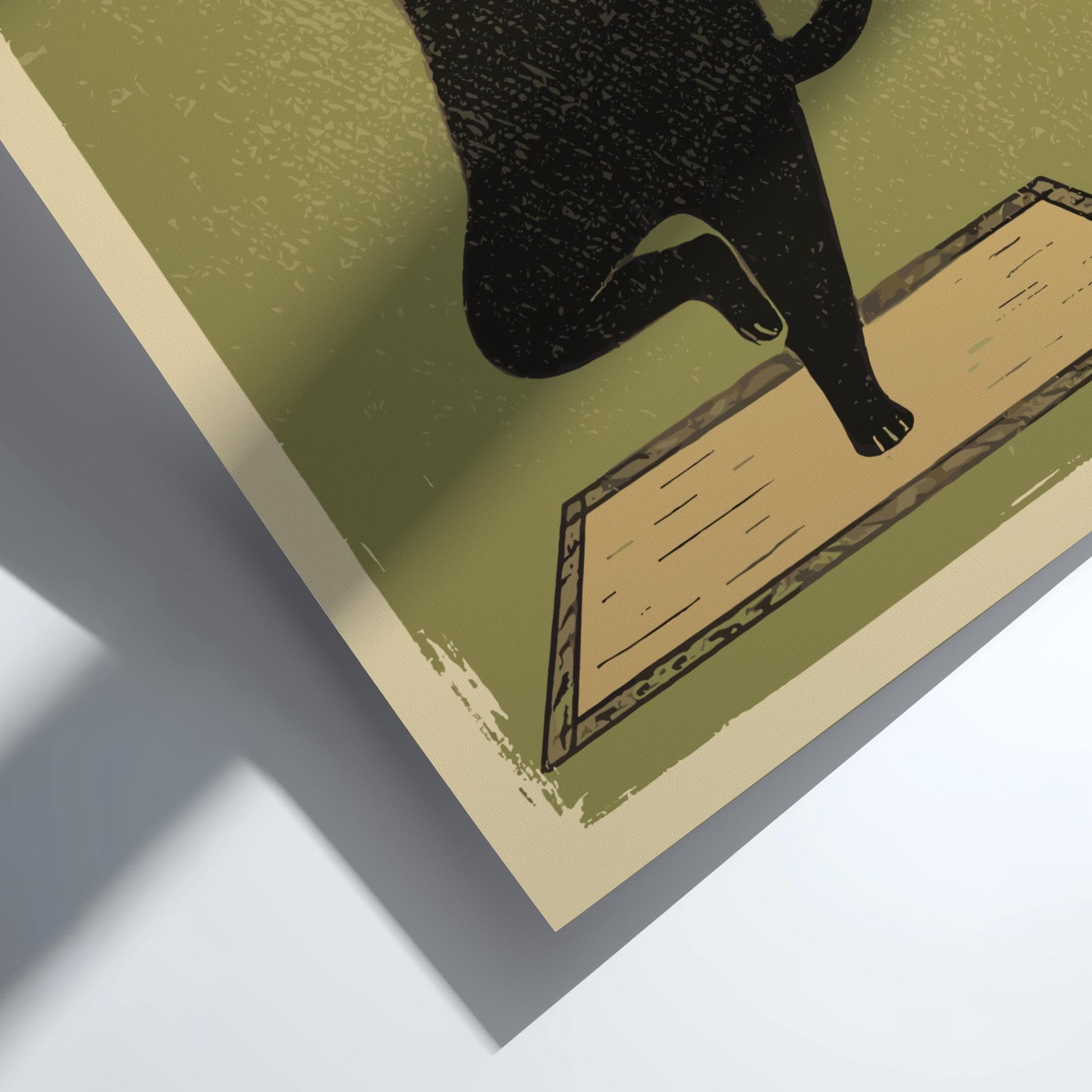 Yoga Cat Tree Pose Print