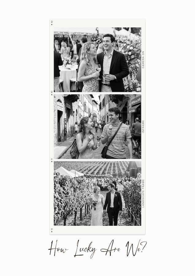 Personalised Retro Film Strip Photo Poster