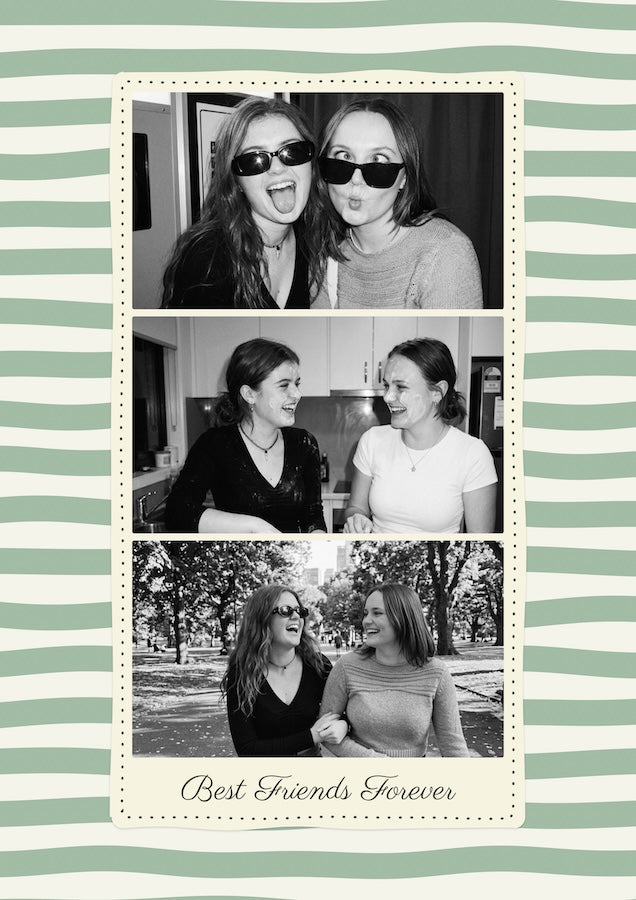 Personalised Us Always Photo Strip Print