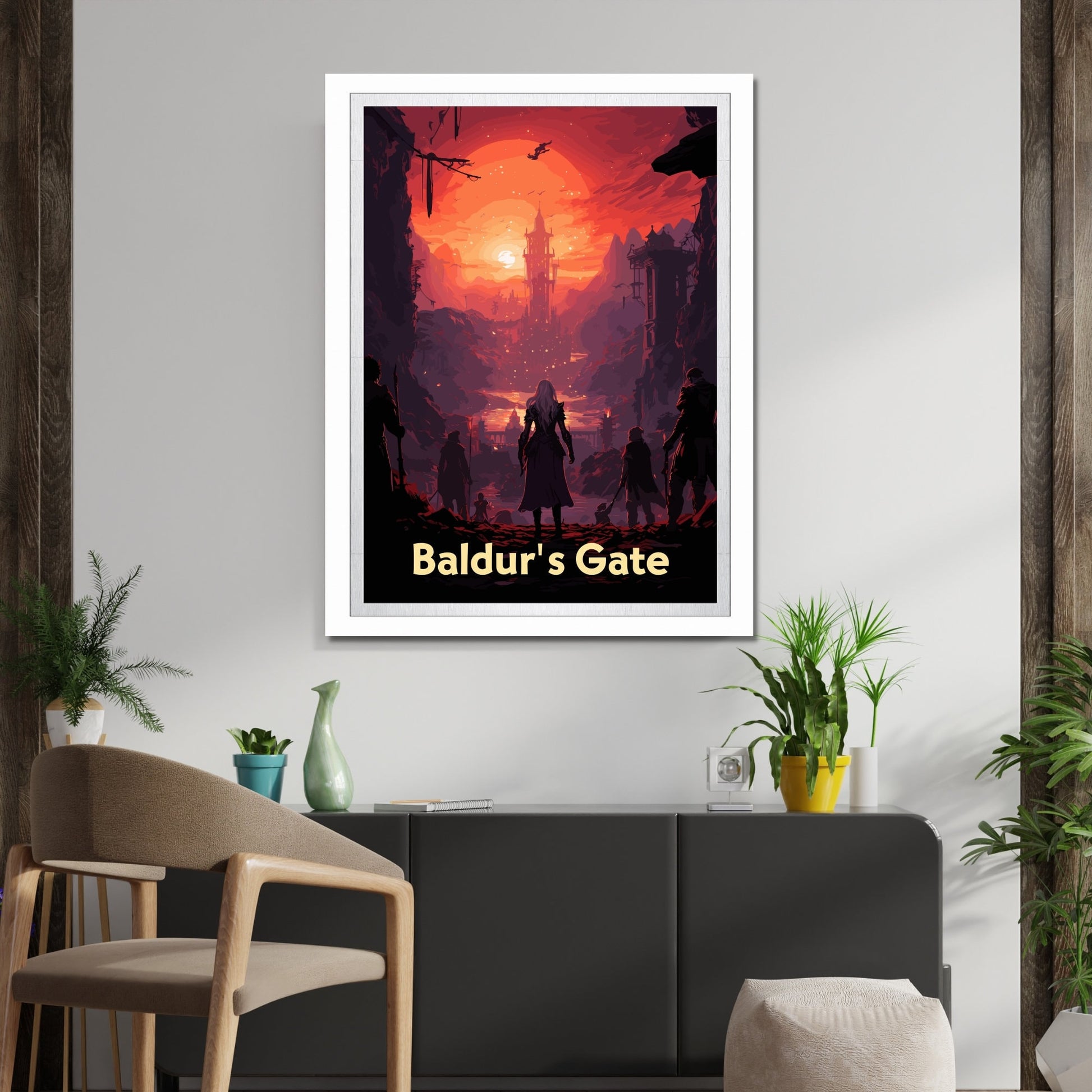 Baldur's Gate print