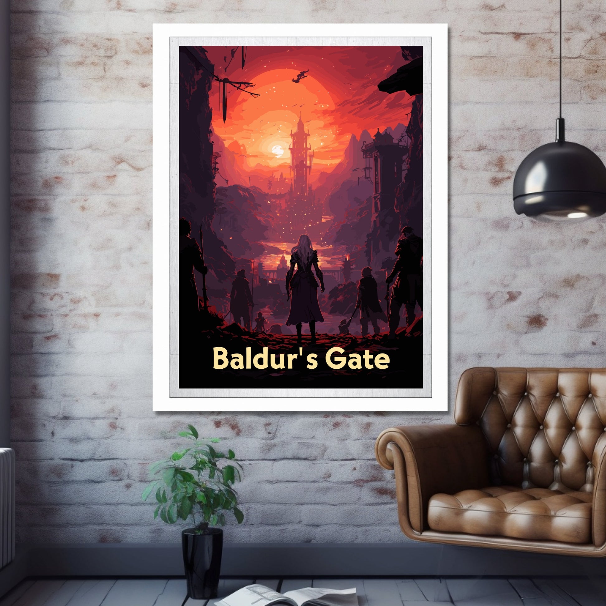 Baldur's Gate print