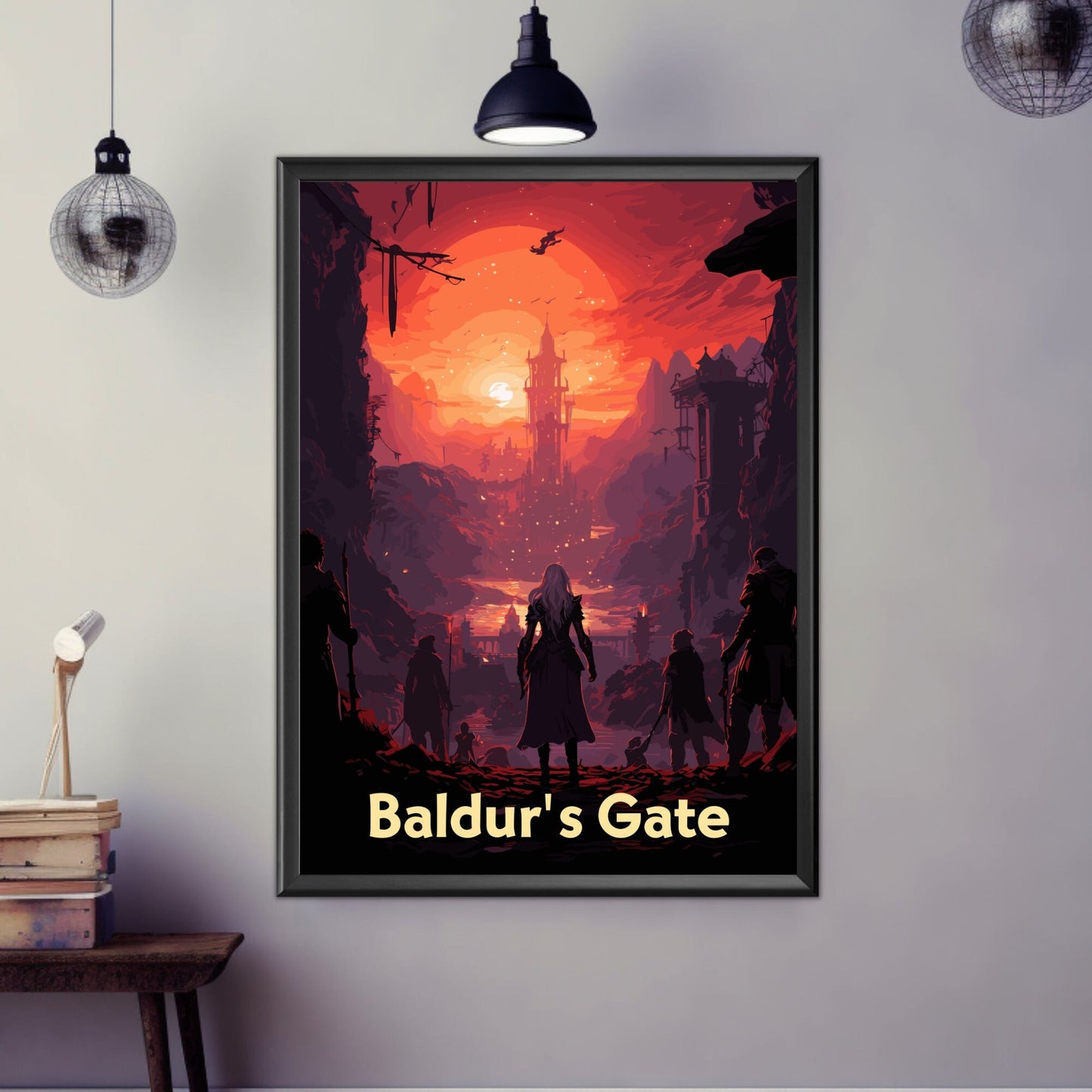 Baldur's Gate print