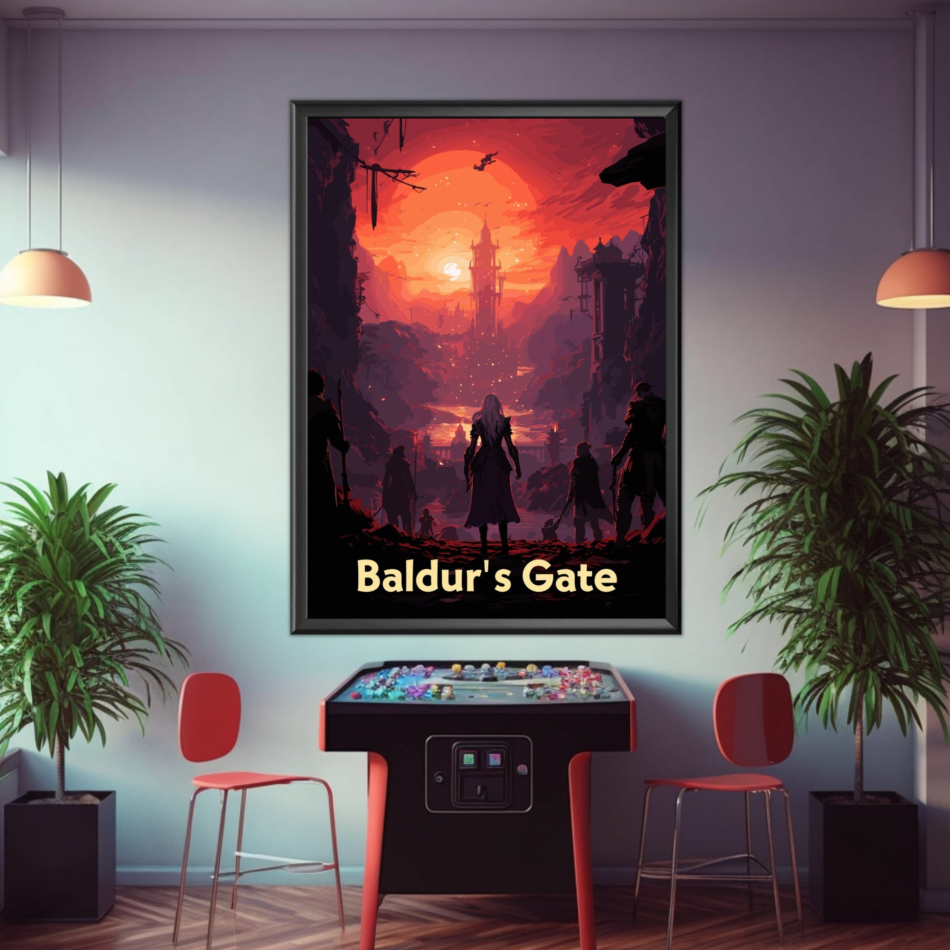 Baldur's Gate print