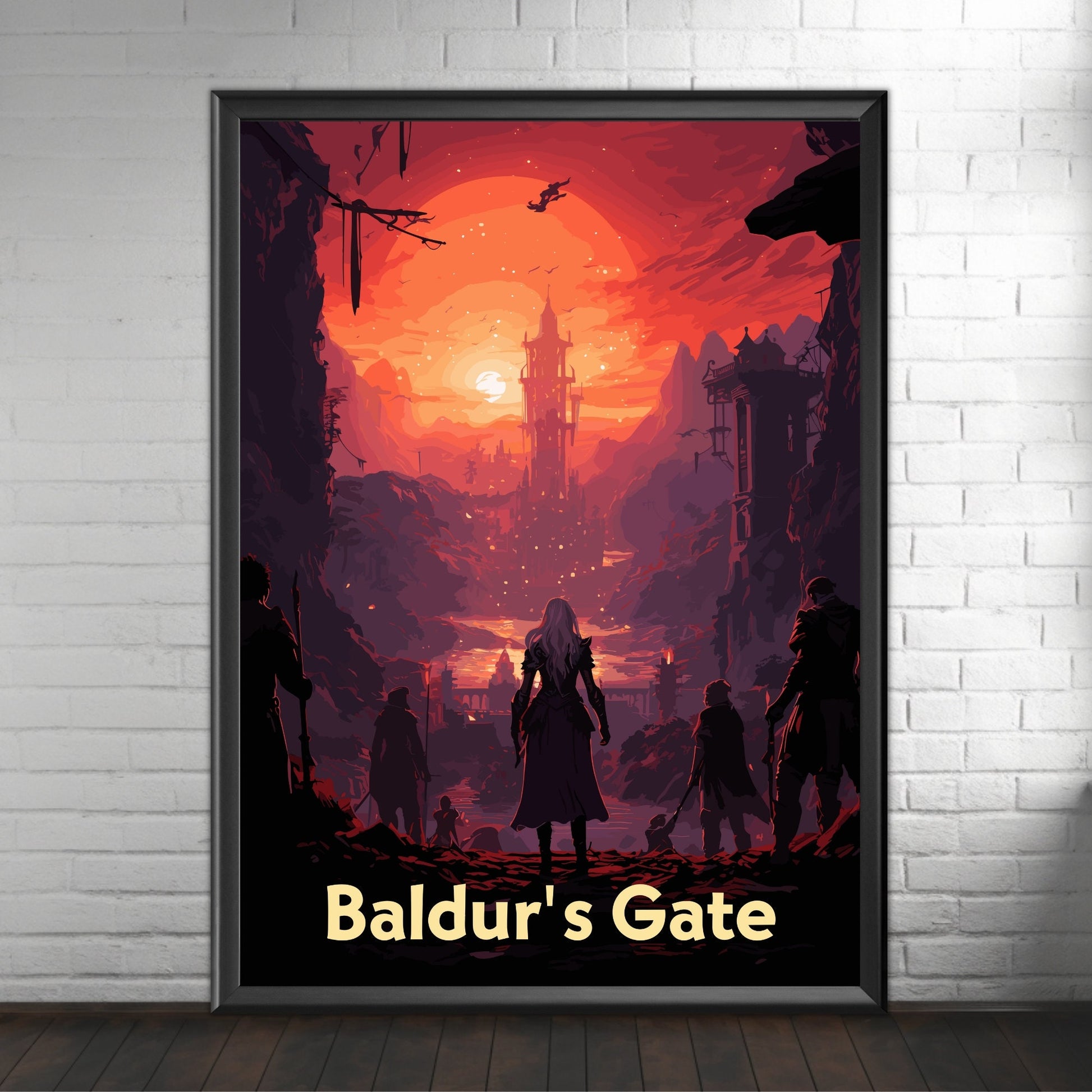 Baldur's Gate print