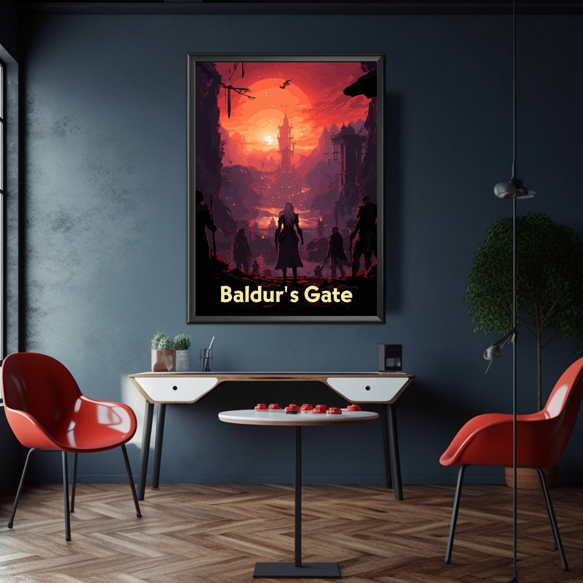 Baldur's Gate print