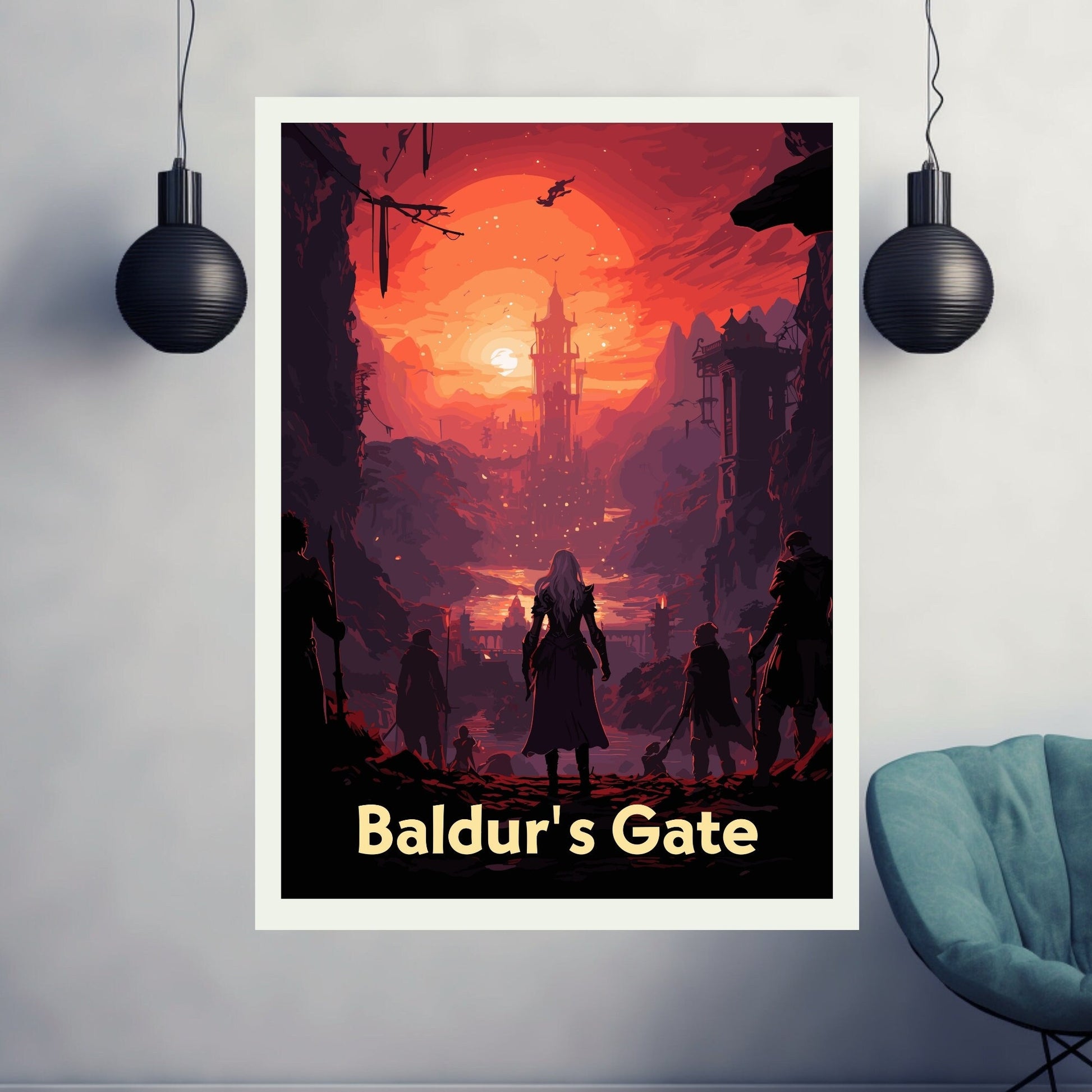 Baldur's Gate print