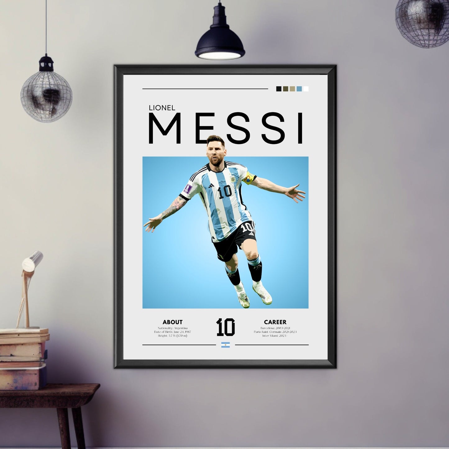 Leo Messi poster