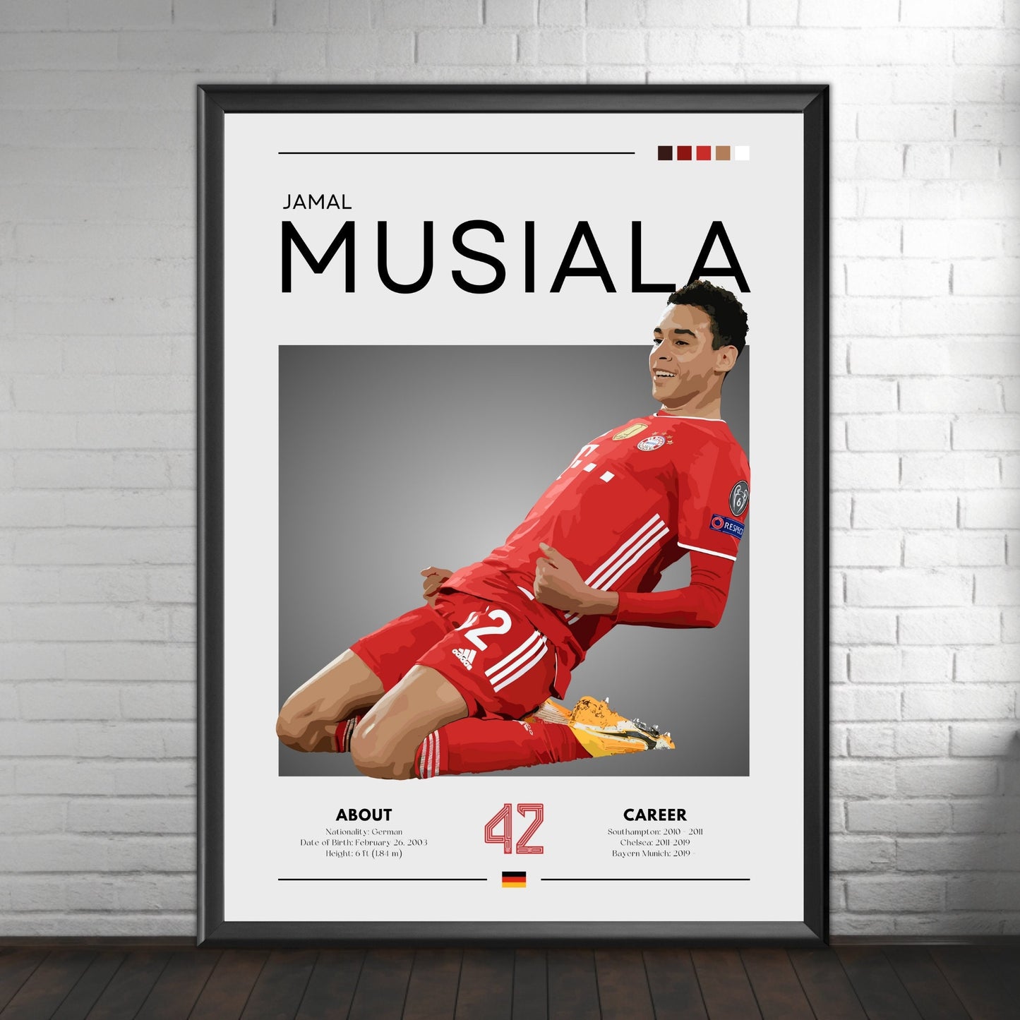 Jamal Musiala Poster