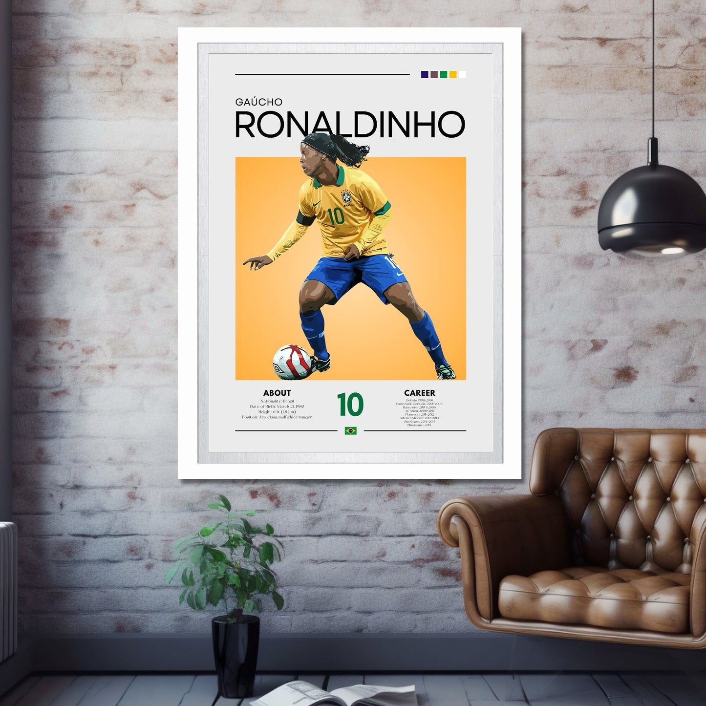 Ronaldinho poster