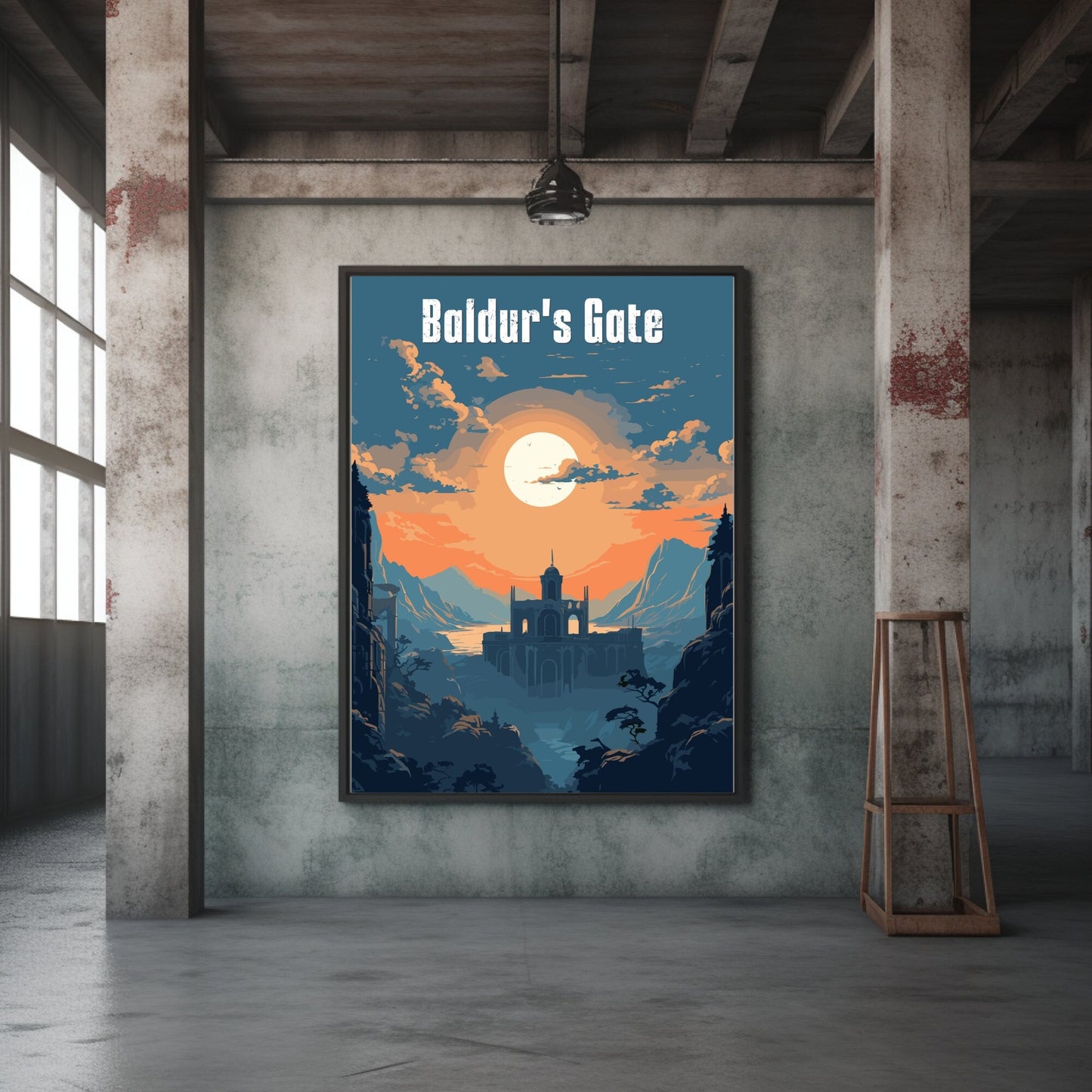 Baldur's Gate print