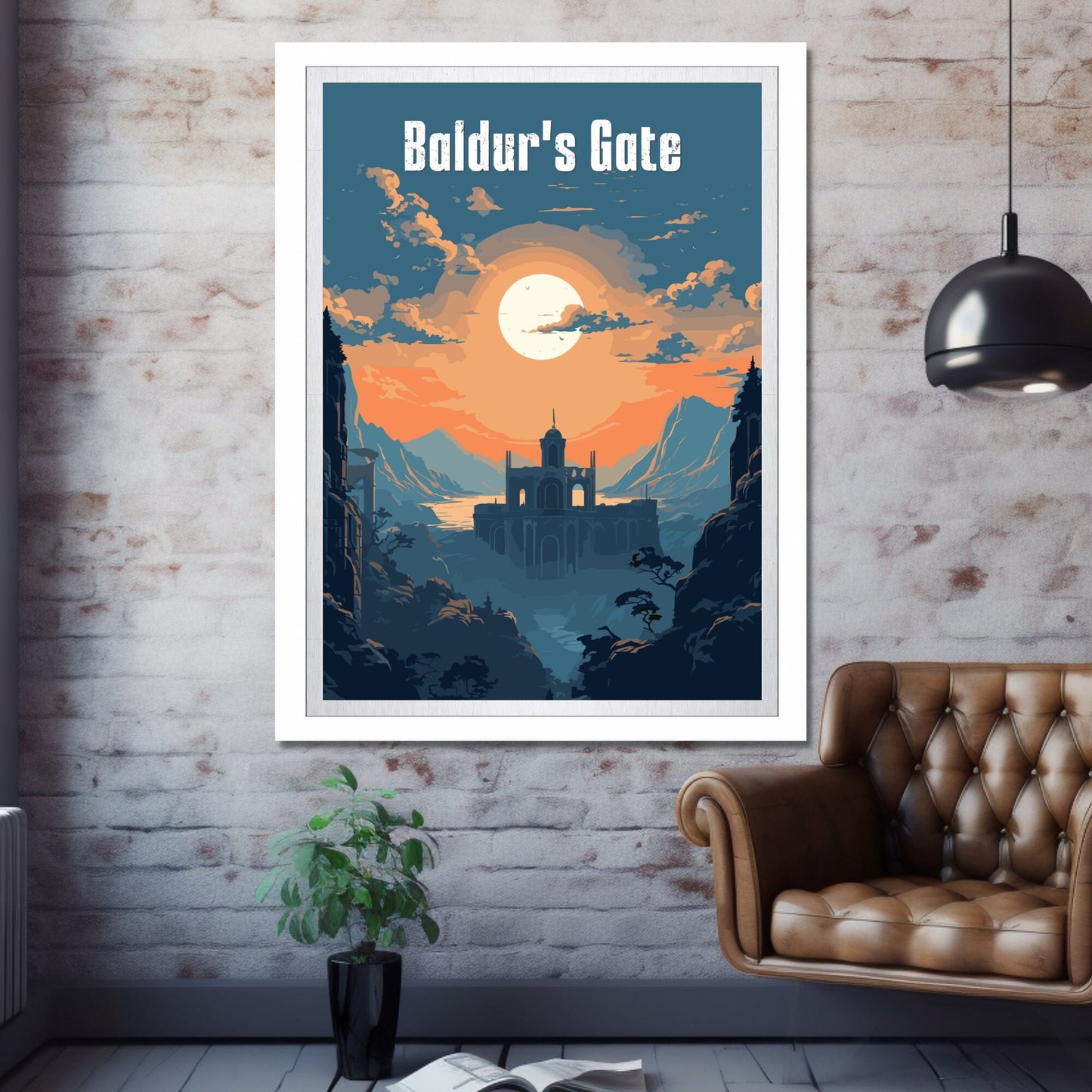 Baldur's Gate print