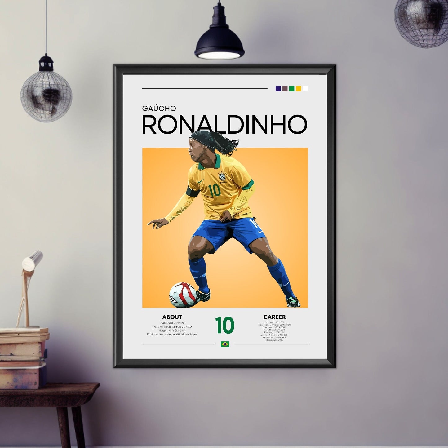 Ronaldinho poster
