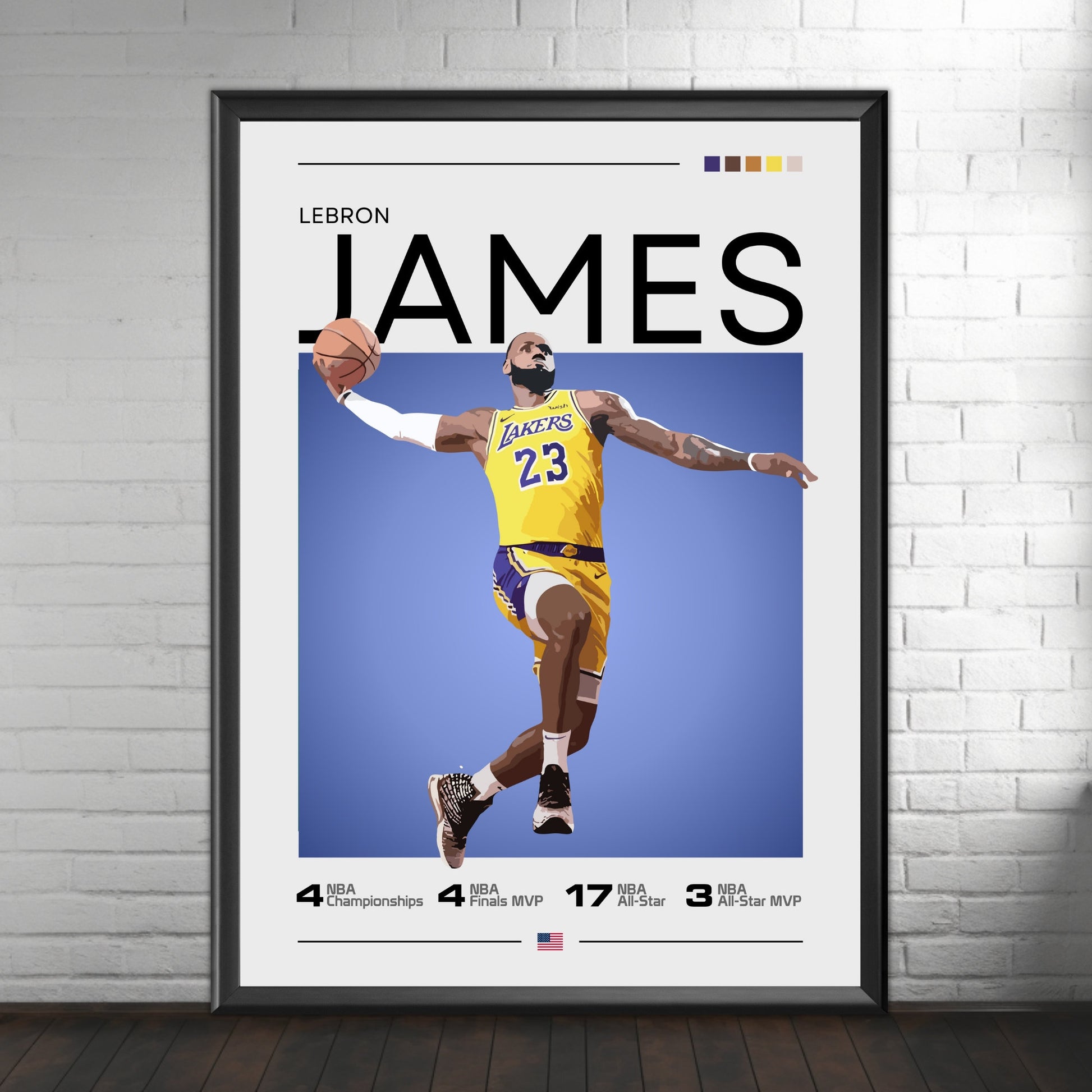 Lebron James poster