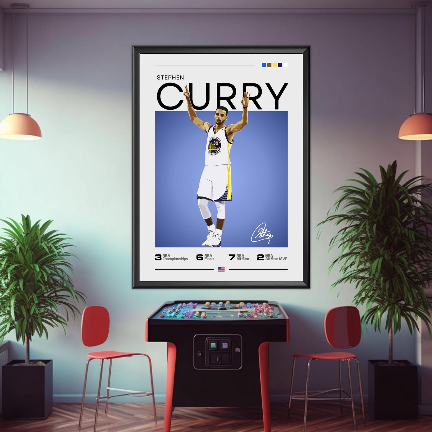 Stephen Curry Poster