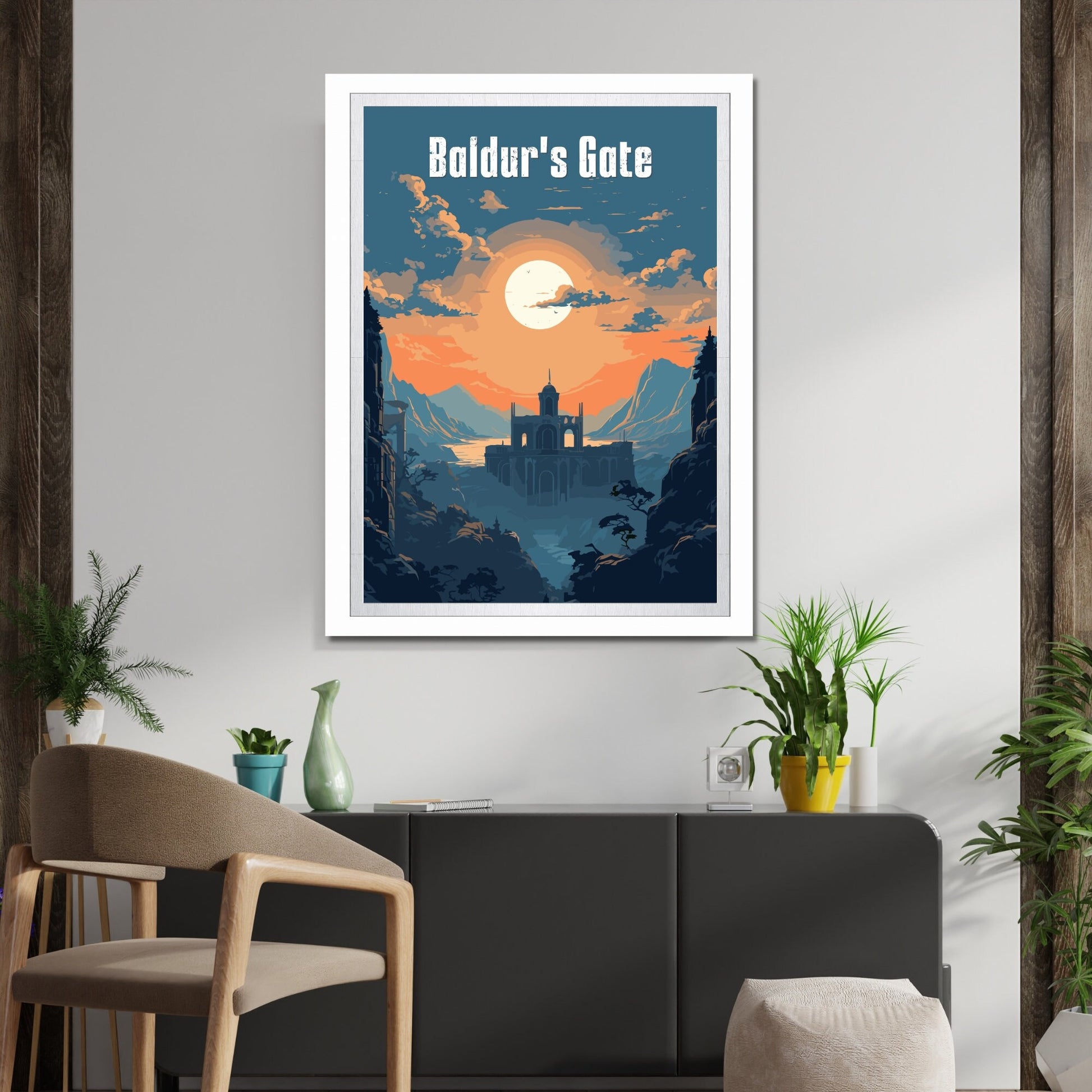 Baldur's Gate print