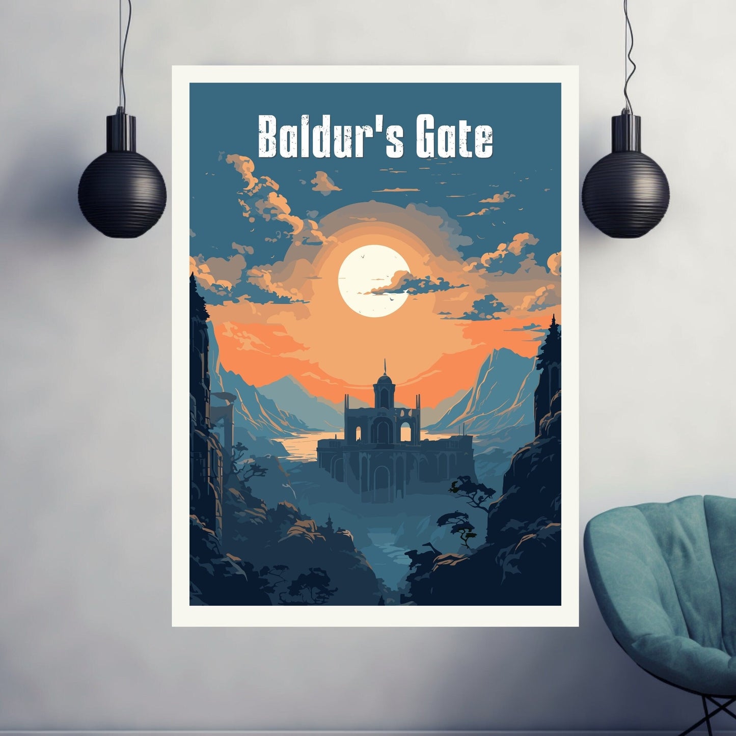 Baldur's Gate print