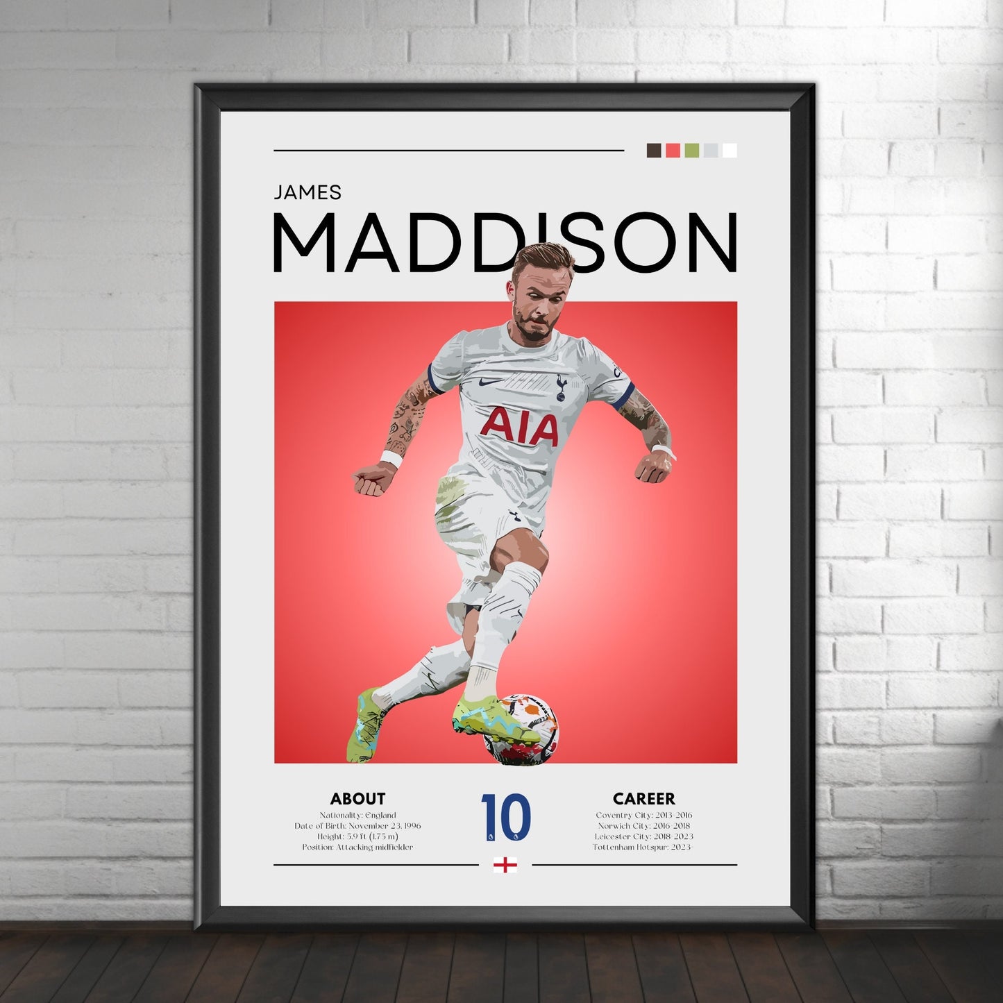 James Maddison Print