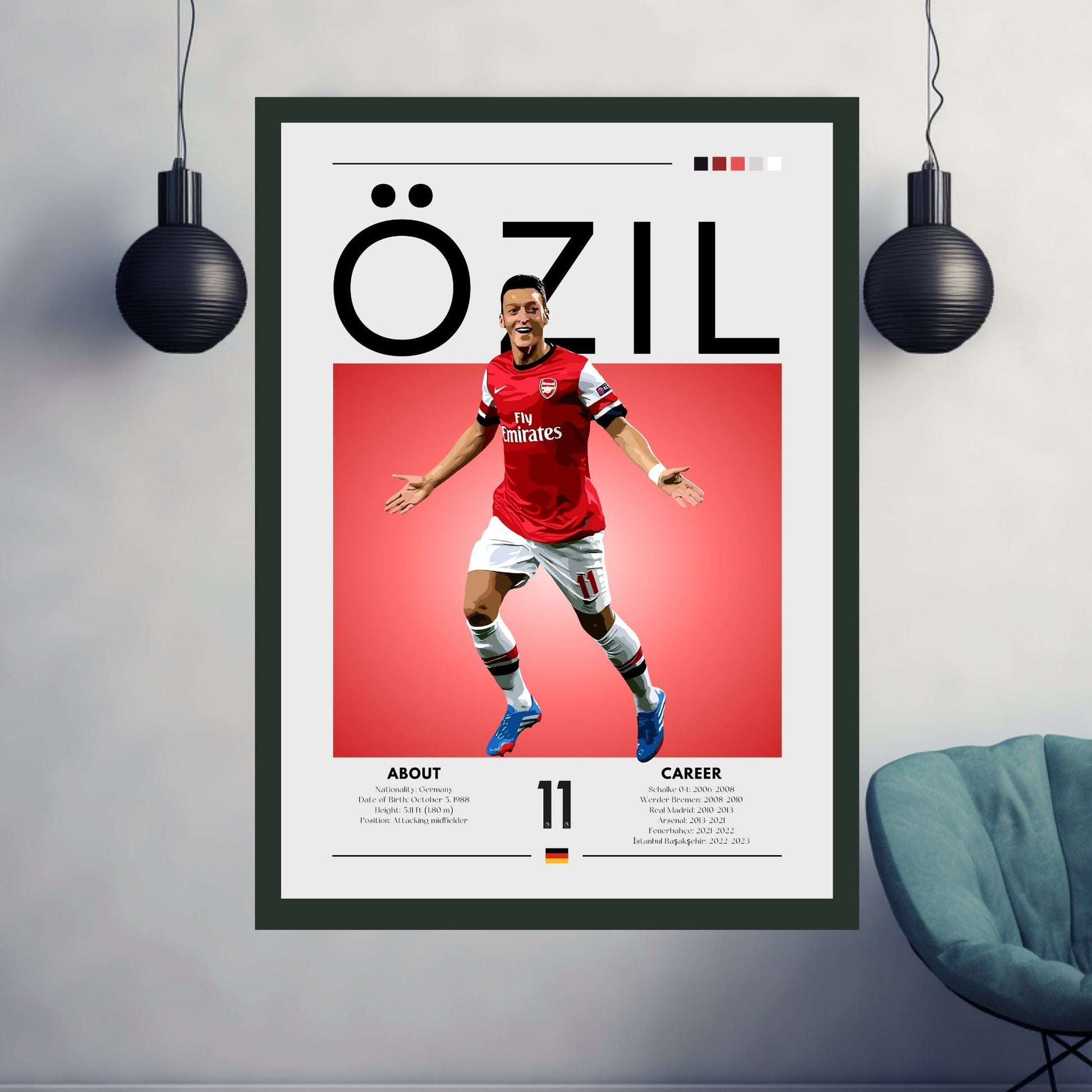 Mesut Ozil poster