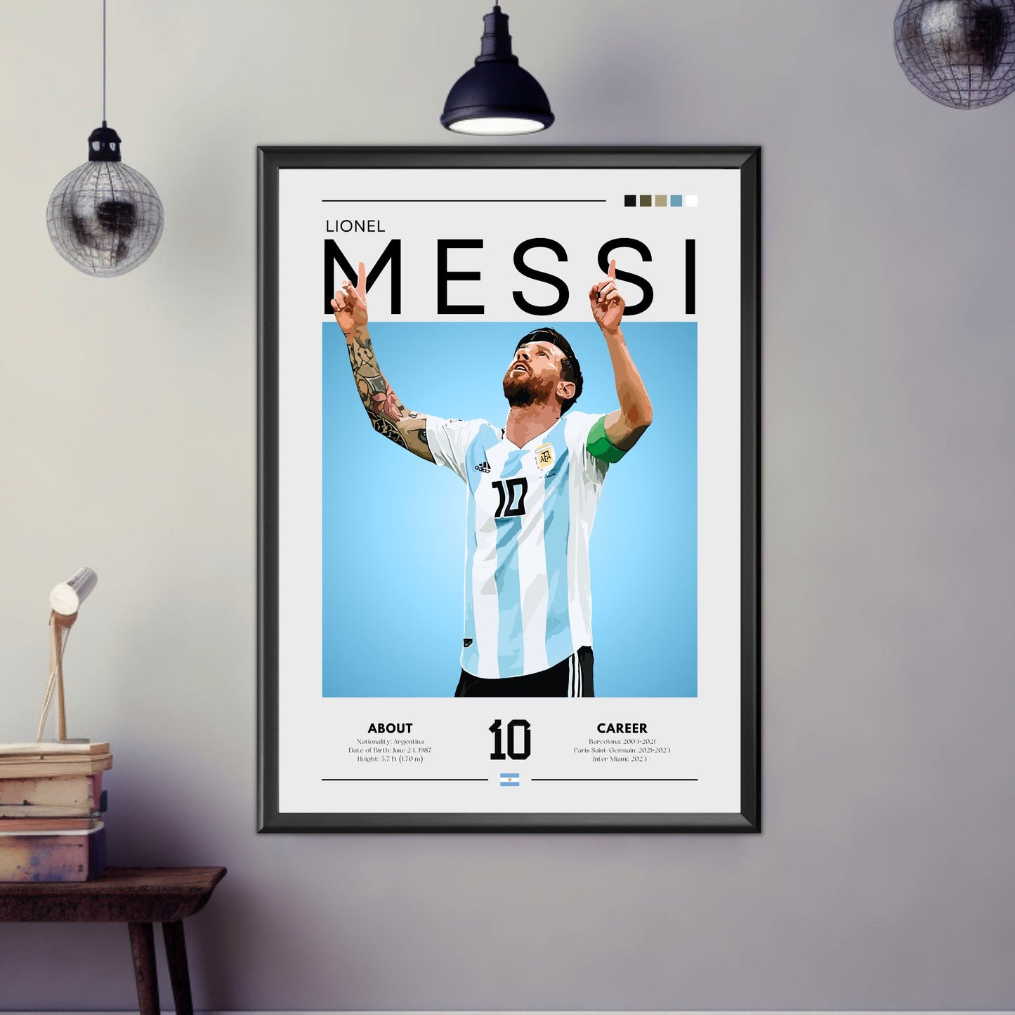 Lionel Messi Poster