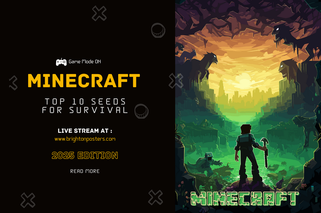 Top 10 Minecraft Seeds for Survival (2025 Edition)