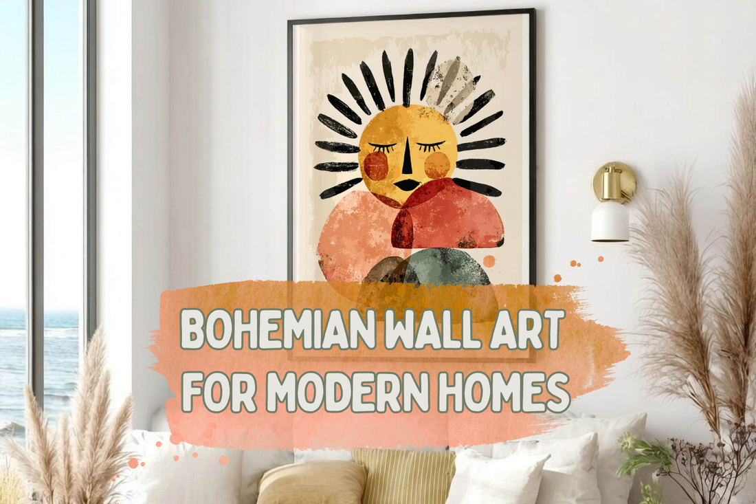 The Complete Guide to Bohemian Wall Art for Modern Homes – Brighton Posters