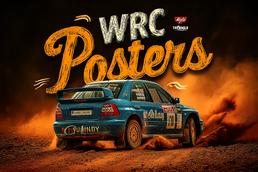 WRC Posters That Capture the Golden Era of Rally