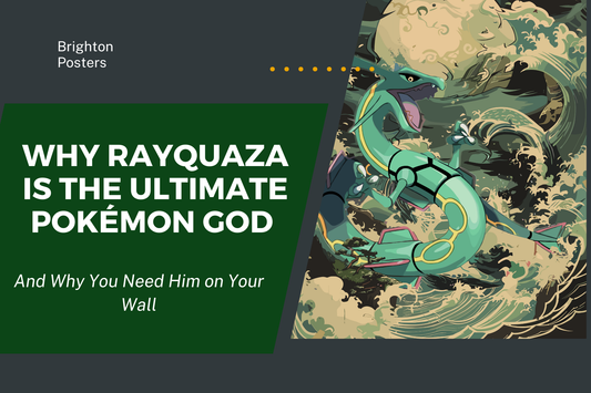 Why Rayquaza Is the Ultimate Pokémon God – And Why You Need Him on Your Wall