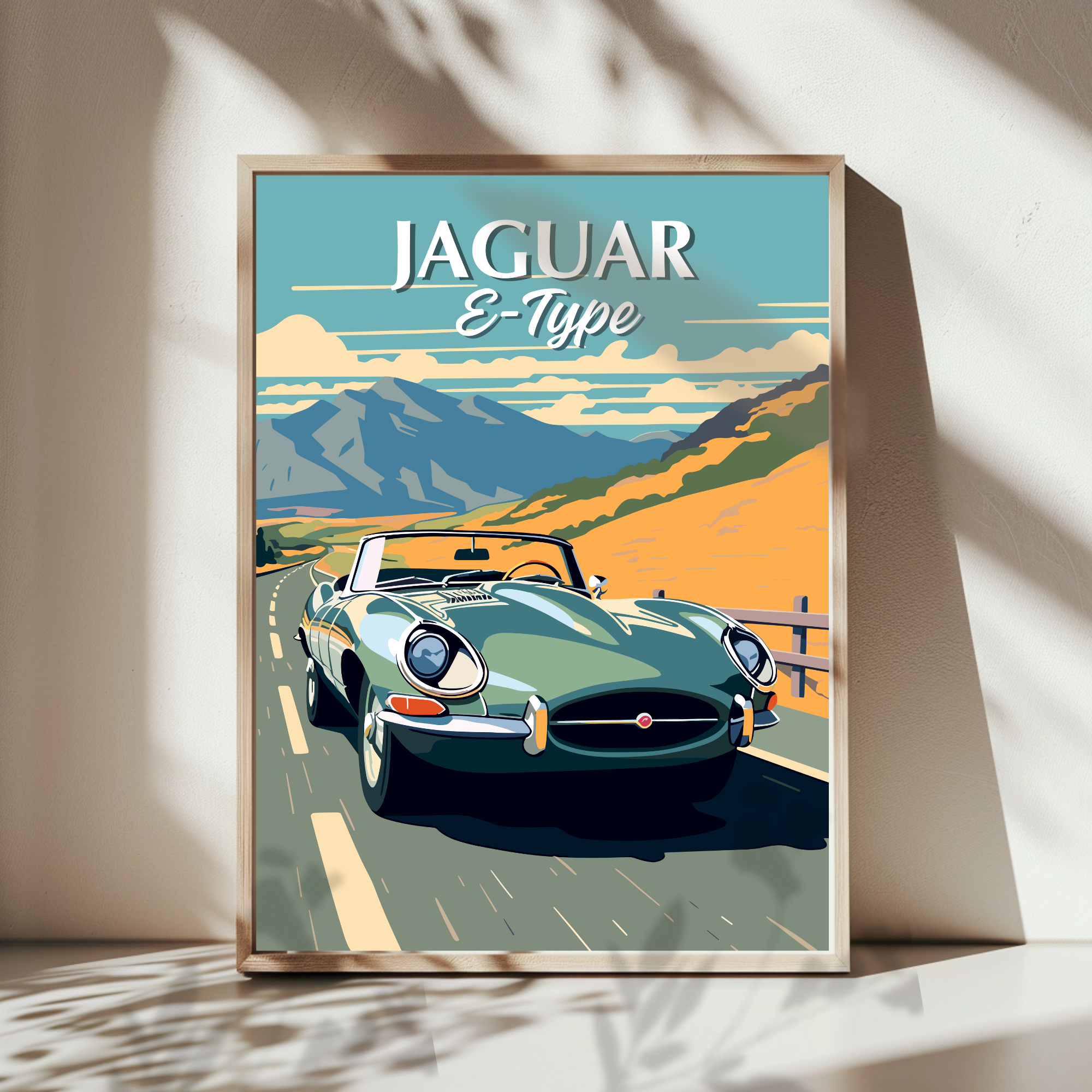 Car Posters – Brighton Posters for Garage and Room Decor