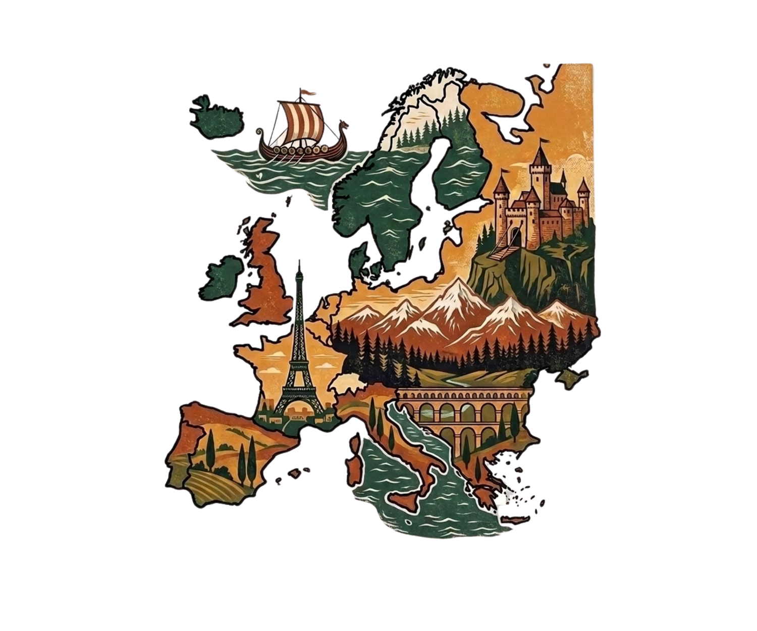 Europe Travel Posters