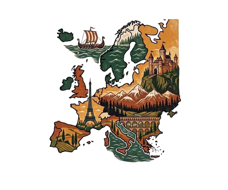 Europe Travel Posters