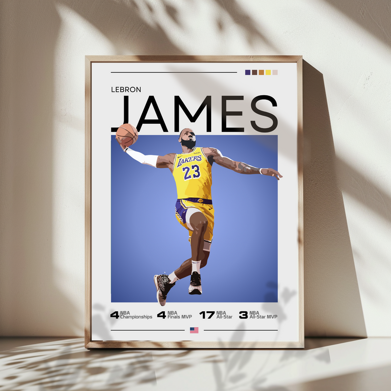 Basketball Player Posters