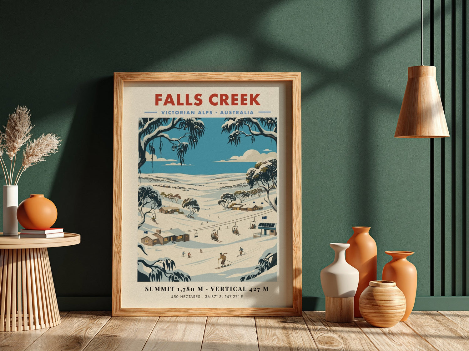 Ski resort posters
