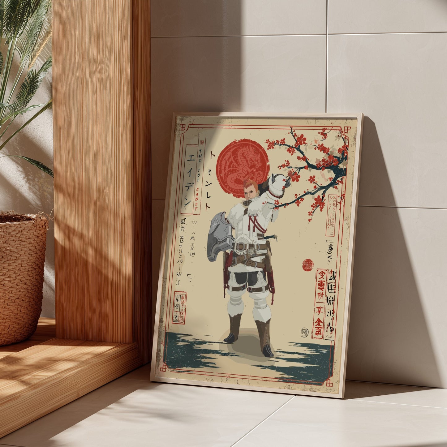 Aiden Poster, premium Monster Hunter Inspired Wall Art