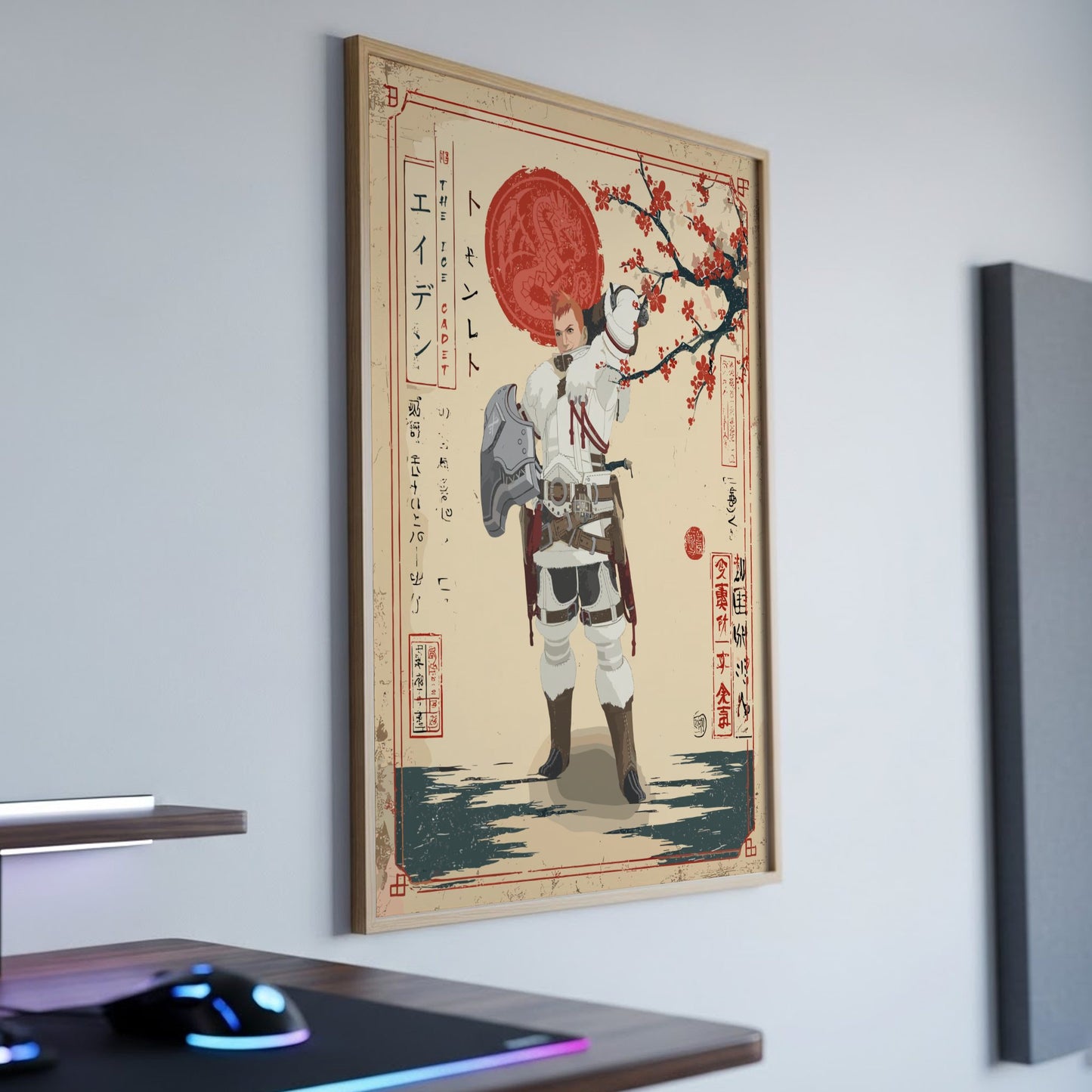 Aiden Poster, premium Monster Hunter Inspired Wall Art