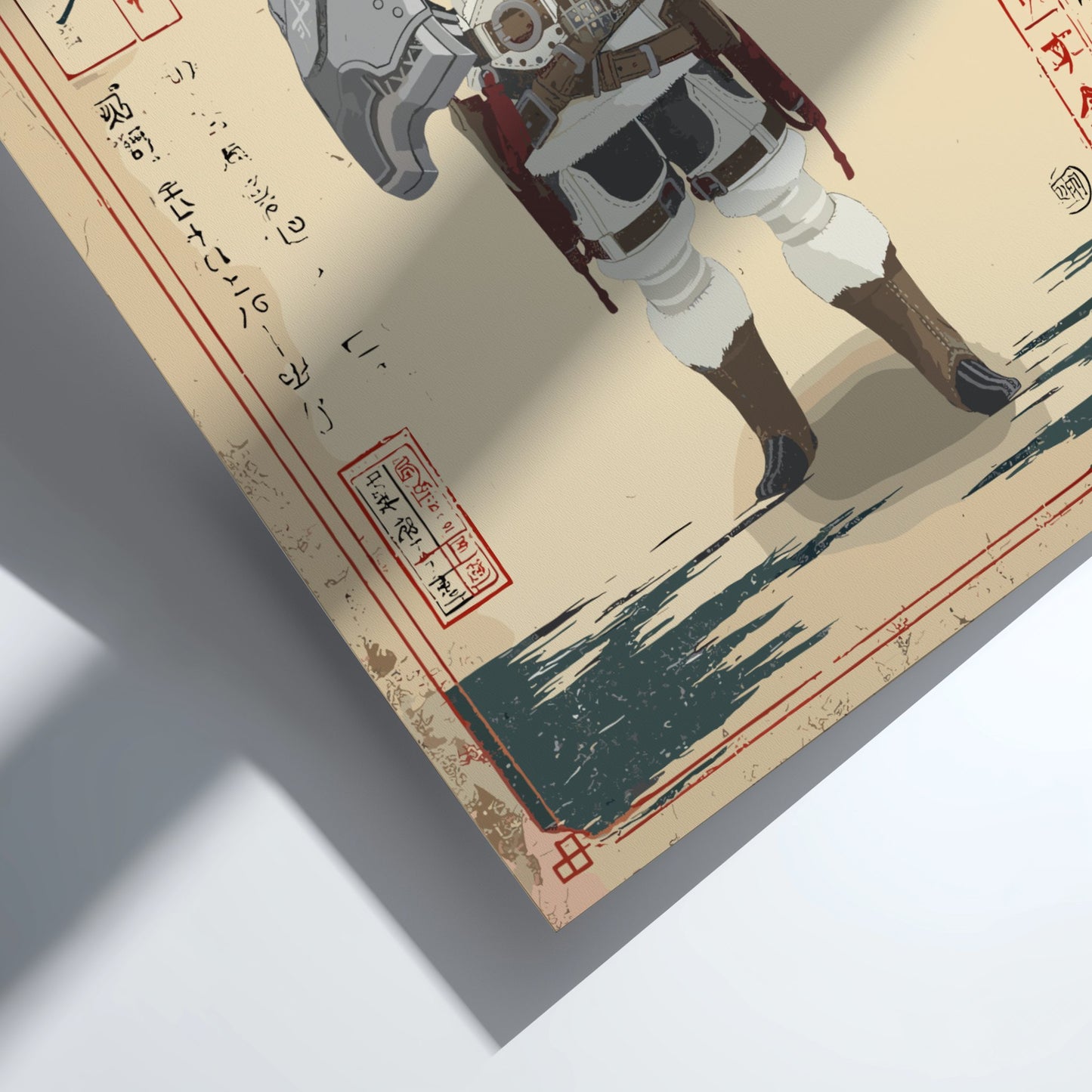 Aiden Poster, premium Monster Hunter Inspired Wall Art