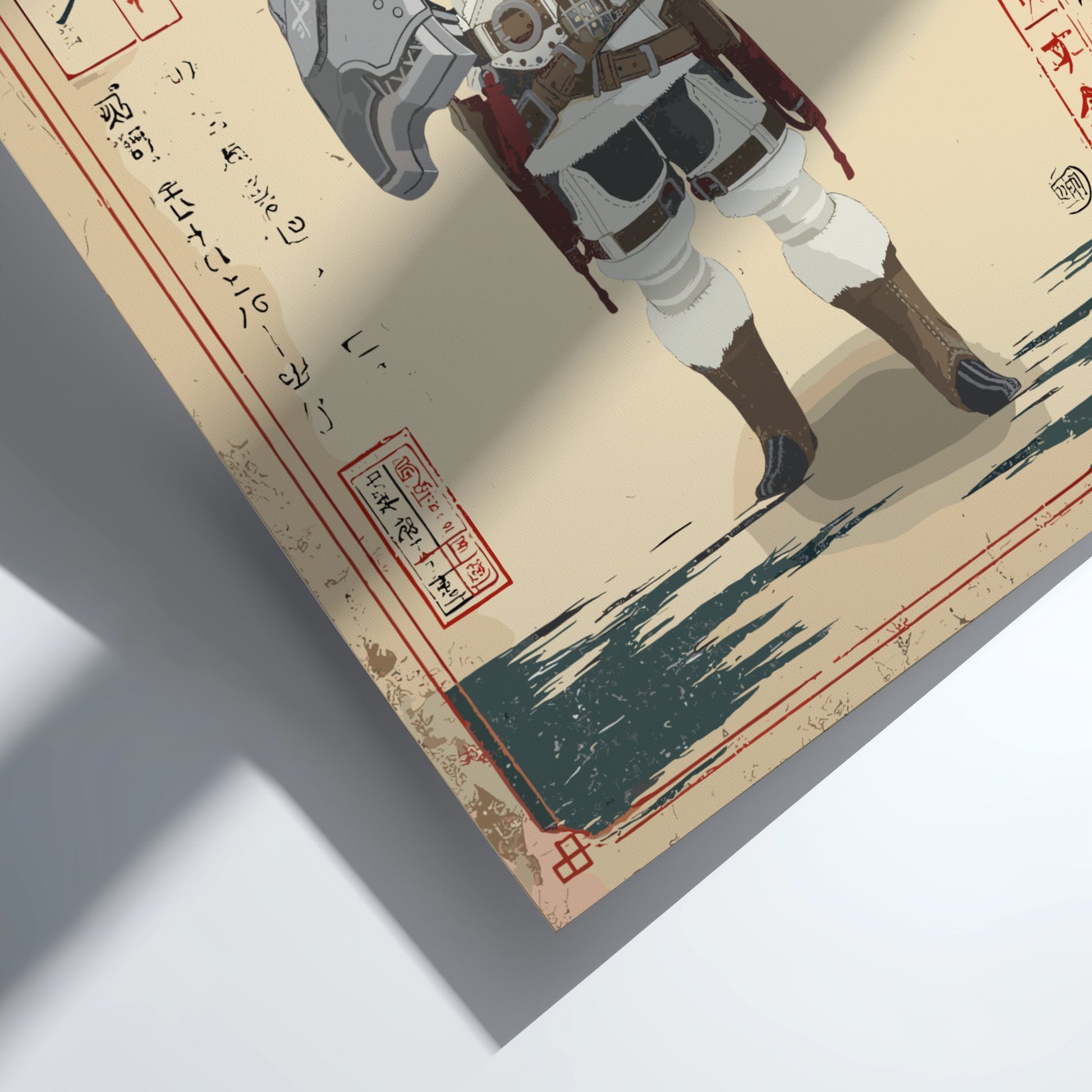 Aiden Poster, premium Monster Hunter Inspired Wall Art