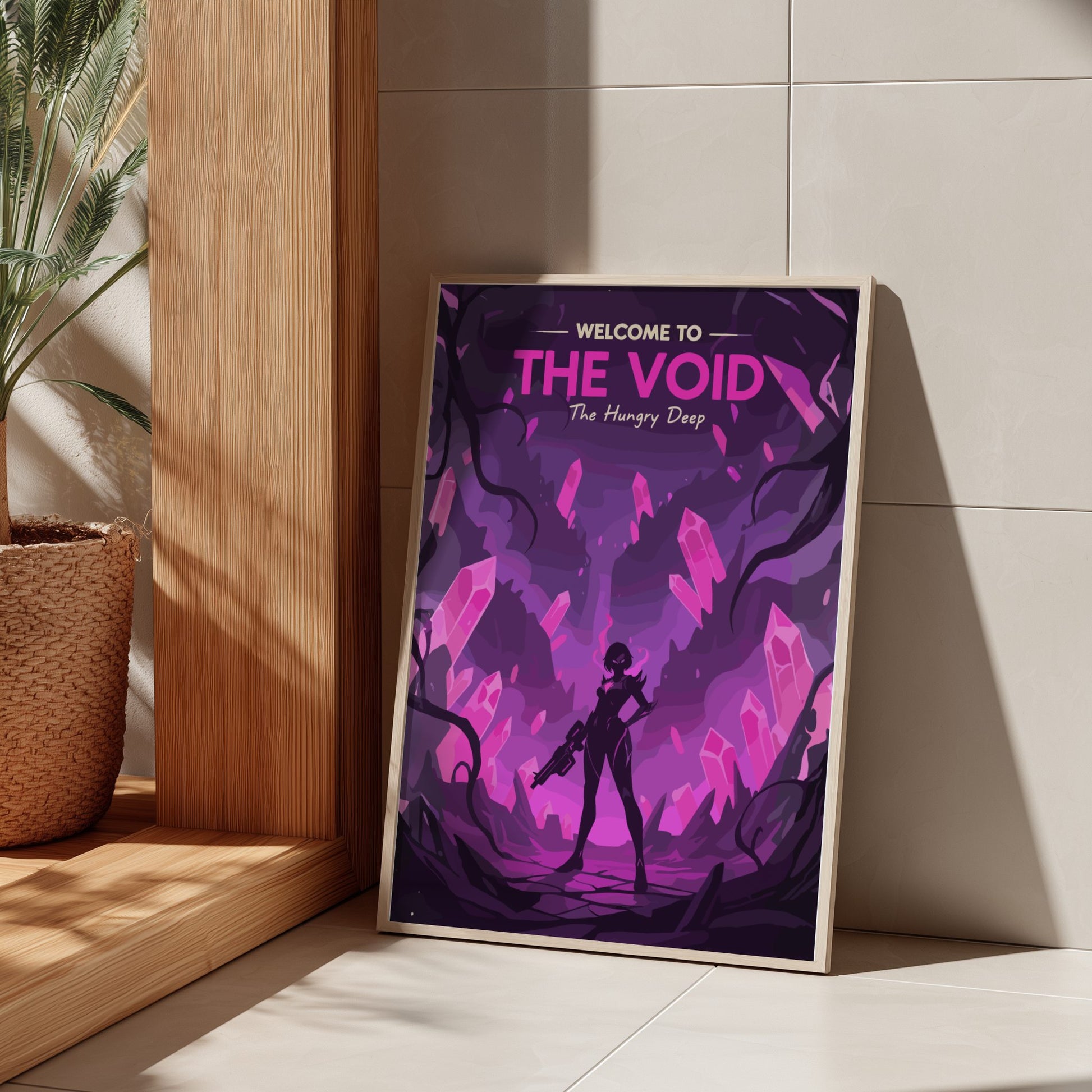 The Void Poster, epic League of Legends Inspired Wall Art for gamers.
