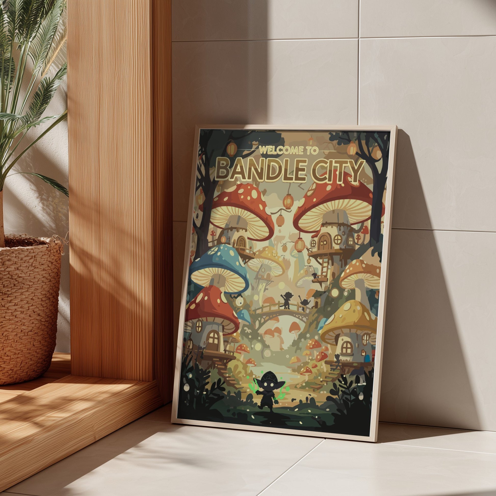 Illustration of Bandle City from League of Legends